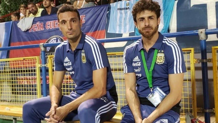 Scaloni y Aimar serán los entrenadores de la selección mayor en los amistosos ante Guatemala y Colombia