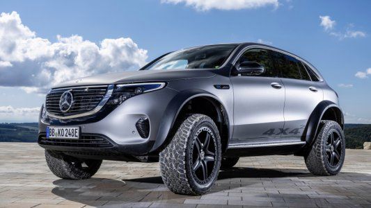 Eléctrico y aventurero al extremo: Así es el show car Mercedes-Benz EQC 4x4²