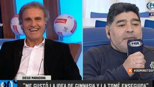 La gran charla entre Maradona y Ruggeri en 90 minutos
