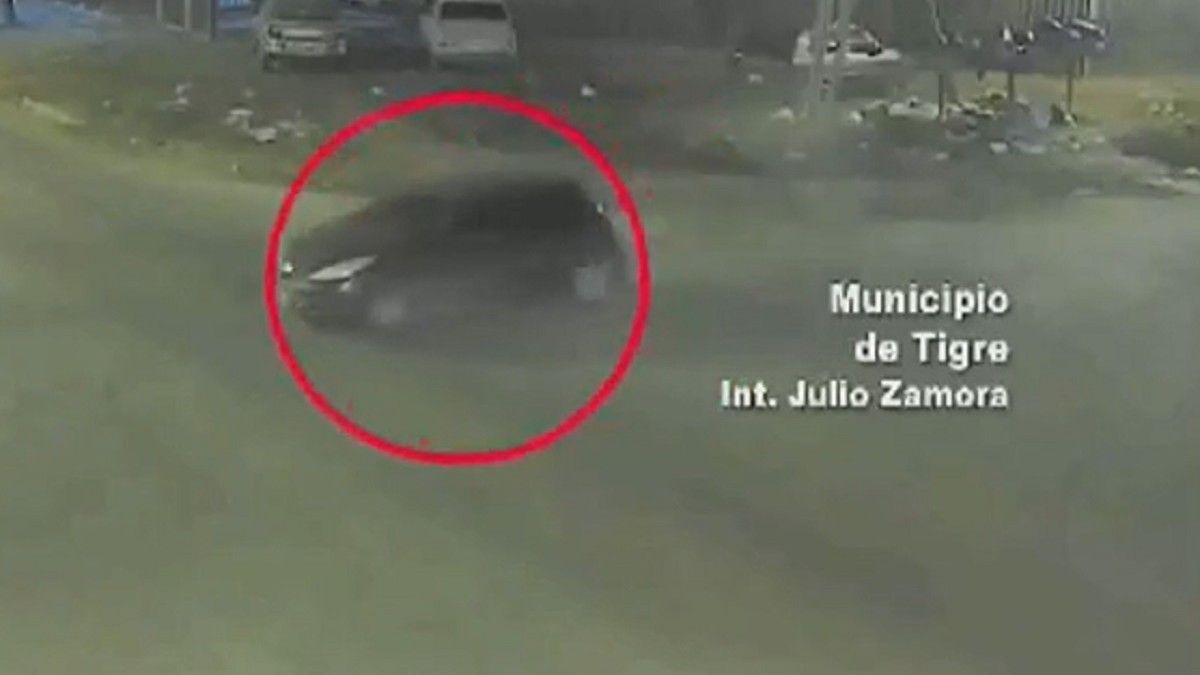 Nueva persecución y choque sobre la Panamericana.&nbsp;