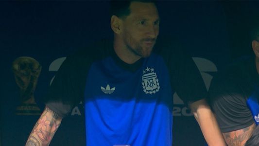 La increíble reacción de Lionel Messi al golazo de tiro libre de Giovani Lo Celso frente a Jordania