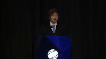 Javier Milei en Córdoba: Estamos trabajando para sacar al kirchnerismo de la historia