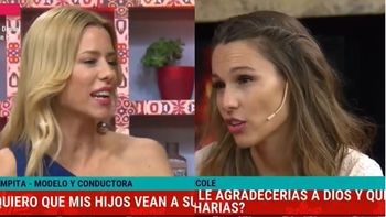¡Pampita y Nicole, juntas! ¿Quién le puso muqui a la jueza del Bailando?