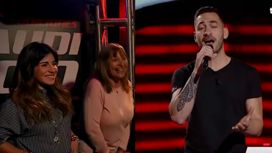 Gianinna Maradona acompañó a su amigo a La Voz Argentina: ¿Paso o no a la siguiente instancia?