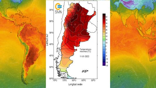 La Organización Meteorológica Mundial hizo una dura advertencia por la ola de calor en Argentina
