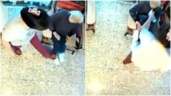 Una señora de 100 años fue golpeada brutalmente por la mujer que la debía cuidar