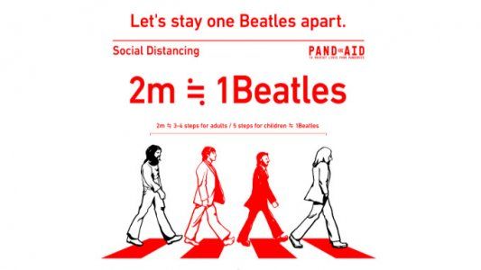 Alertar sobre el distanciamiento social despierta la creatividad en las personas y se destaca en las redes