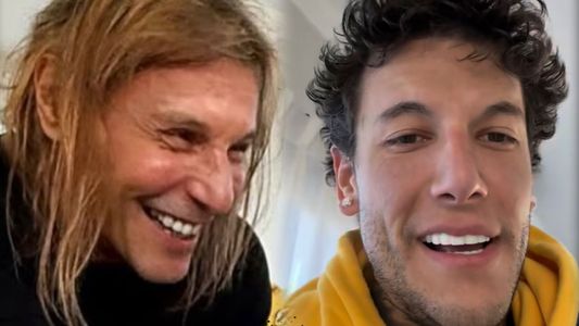 Claudio Caniggia se mostró en una divertida postal familiar con Alex y su nieta Venezia: Tarde junto a ellos