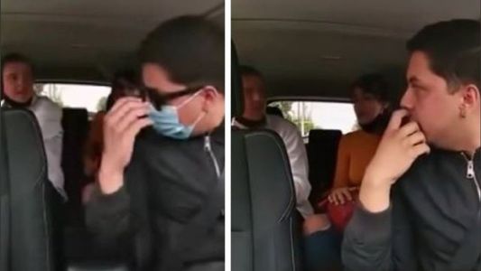 Viral: Manejaba su taxi y descubrió que la pasajera era su novia con su amante