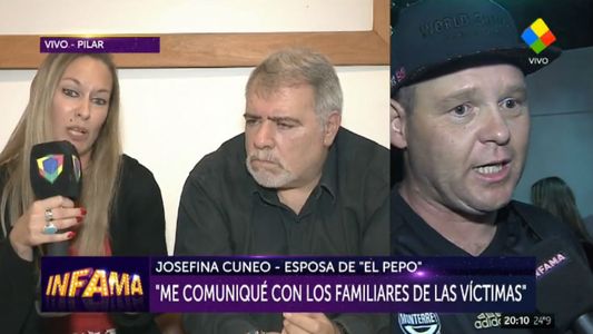 Josefina Cúneo, la mujer del Pepo: Fue un accidente, no les pegó un tiro a cada uno