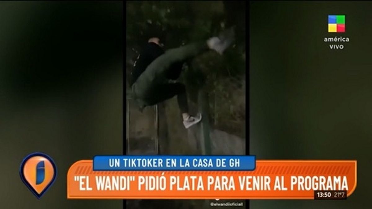 El tiktoker que se infiltr&oacute; en la casa de Gran Hermano 2022 quiso cobrar $100.000 para darle una nota a Intrusos (Am&eacute;rica TV).&nbsp;