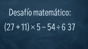 Desafío Matemático: esta cuenta con paréntesis no se resuelve de un vistazo