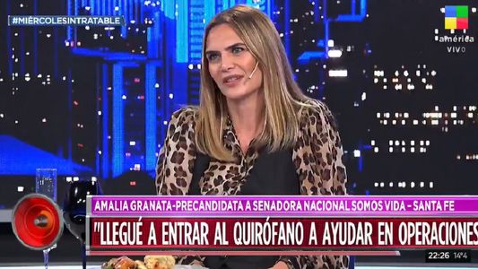 Amalia Granata reveló cómo fue que la encaró Robbie Williams