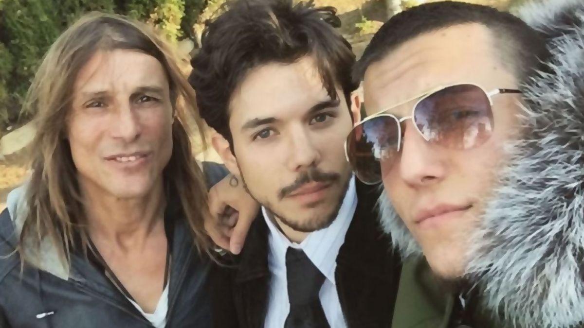 Axel Caniggia celebró el triunfo de la Selección.