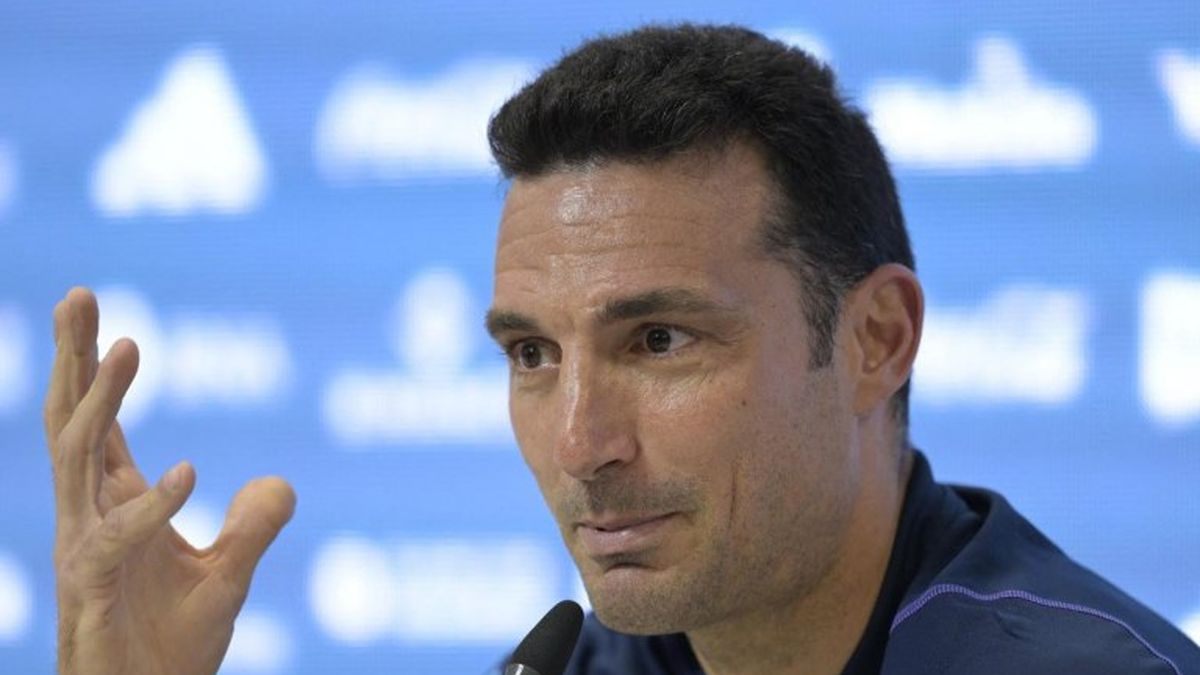 Lionel Scaloni habló sobre el reemplazo de Messi frente a Indonesia. (Foto: archivo)