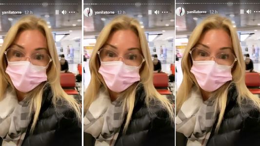 Yanina Latorre llegó a la Argentina tras quedar varada en Miami