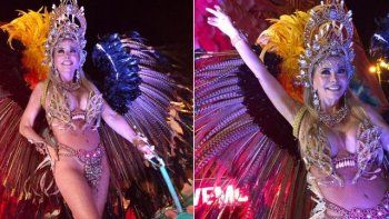 A los 67 años Graciela Alfano se lució en el carnaval de Corrientes