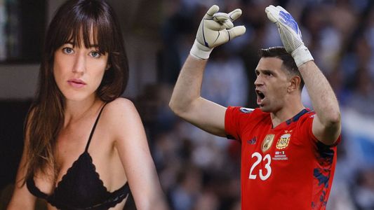 La propuesta hot de Camila Salazar al Dibu Martínez tras el triunfo de la Selección