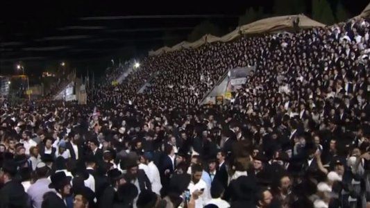 Israel: avalancha mortal en un acto religioso ultraortodoxo