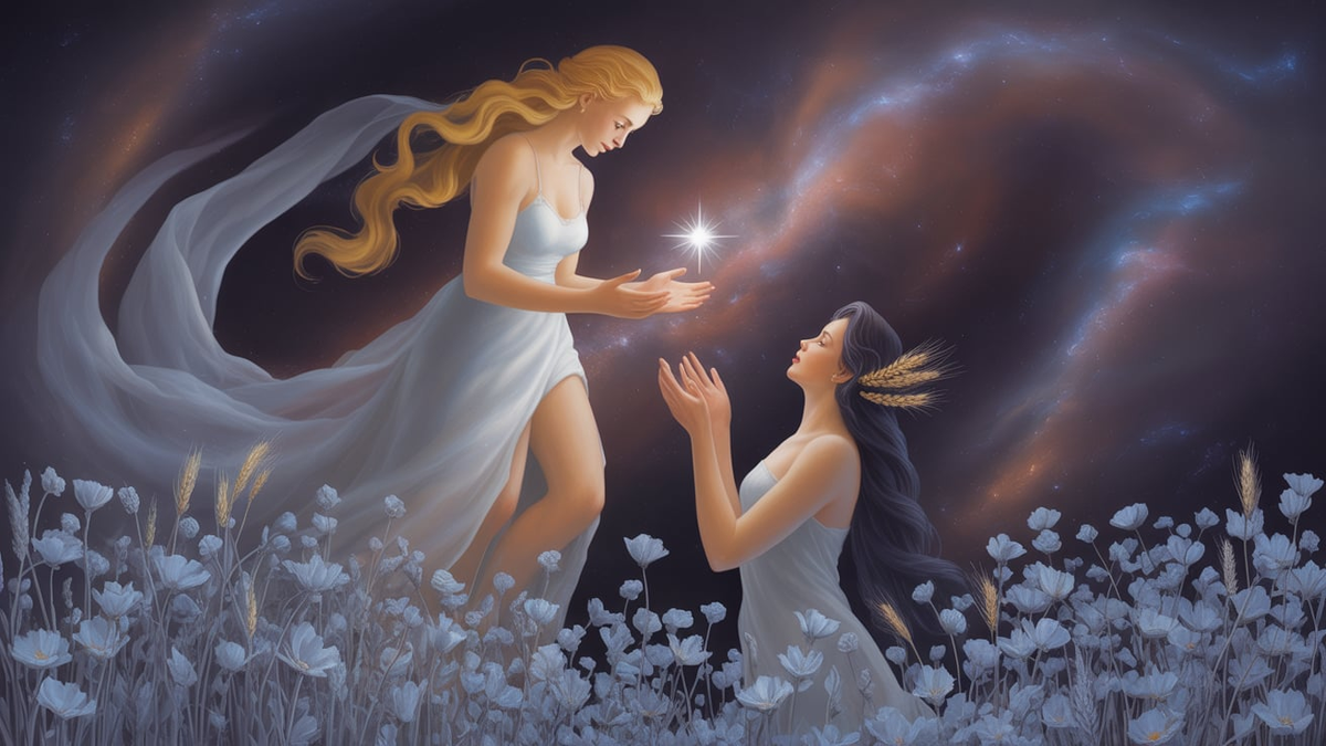 Entre tanta pasi&oacute;n ca&oacute;tica, un poco de orden tambi&eacute;n enamora. Foto: Venus en Virgo. Ideogram.