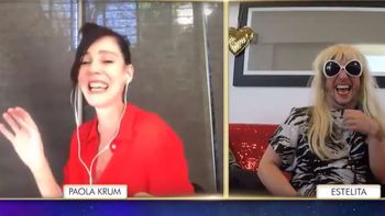 Paola Krum reveló un gusto desconocido que solía darse Nacha Guevara