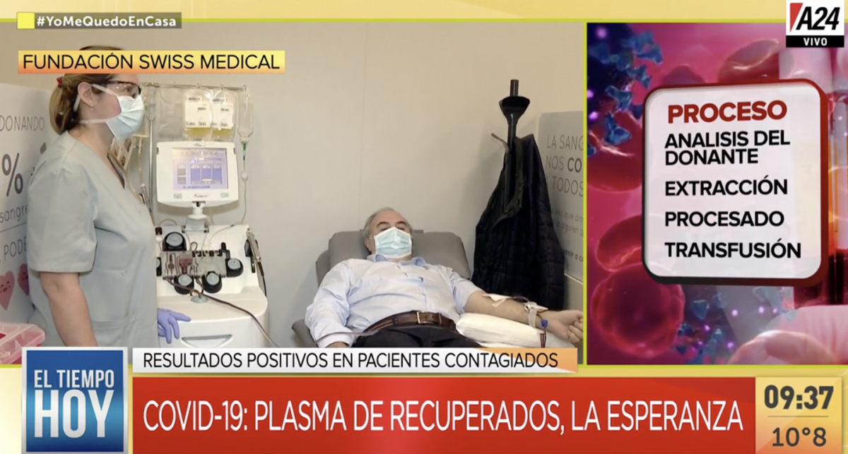 Plasma de recuperados de Covid-19:¿Cómo es el procedimiento de donación y cuánto tarda?