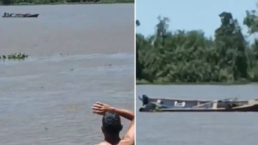 El hallazgo macabro que encontraron en una lancha que navegaba a la deriva en Sauce Viejo