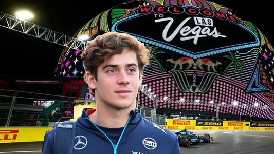 Colapinto cerró las primeras prácticas en Las Vegas: en qué puesto terminó y la advertencia de la F1