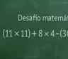Desafío matemático: la cuenta que confunde a muchos y pocos resuelven