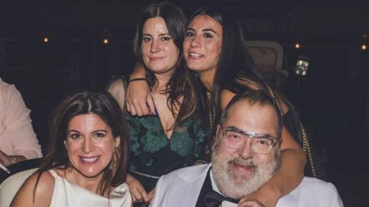 Elba Marcovecchio y las hijas de Lanata