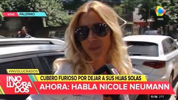 La tajante respuesta de Nicole a Cubero: A mis hijas prácticamente las crié sola