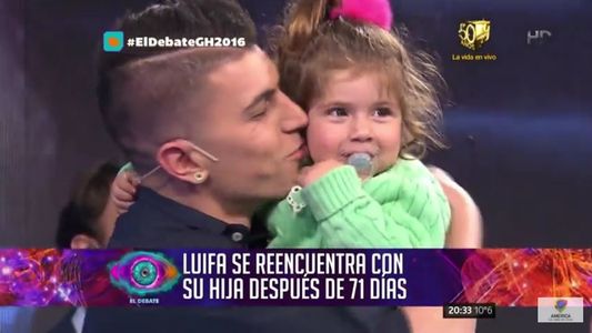 Luifa se reencontró con su hija fuera de la Casa y volvió a emocionar a todos