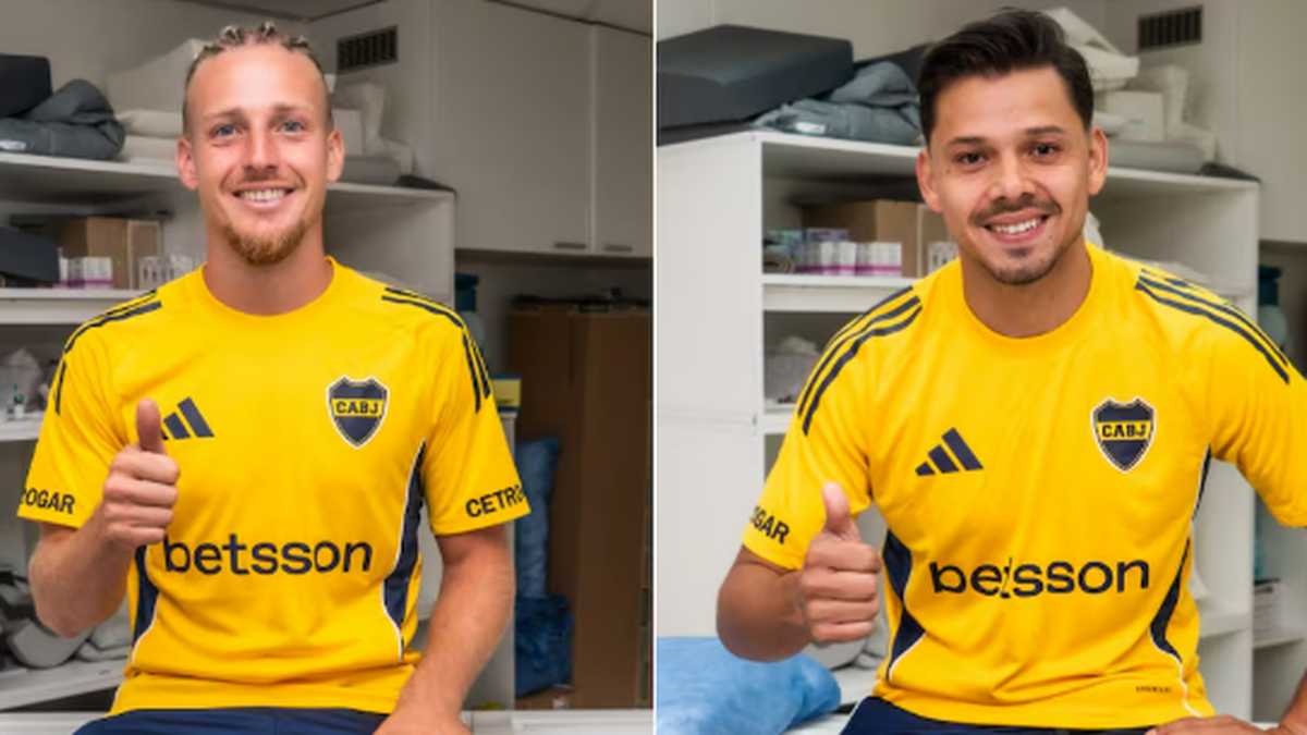 Boca presentó a Santiago Ascacíbar y Ángel Romero. 
