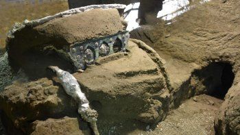 Hallazgo en Pompeya: encontraron una lujosa carroza ceremonial utilizada hace siglos