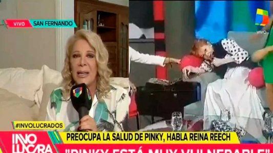 Reina Reech habló del alarmante video de Pinky: La vi vulnerable y sin tonicidad muscular