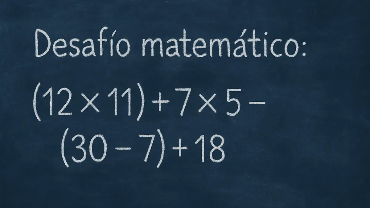 La regla esencial para resolver este desafío matemático es conocido como PEMDAS (por sus siglas en inglés) o jerarquía de operaciones.