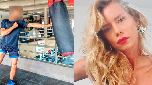 Nicole Neumann se enojó con un compañero del programa y le hizo un gesto obsceno