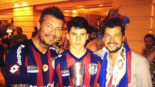 Tinelli celebró el título de San Lorenzo con mucha emoción