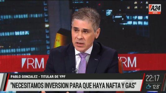 Pablo González, titular de YPF: El sábado sube la nafta, pero es el último aumento del año