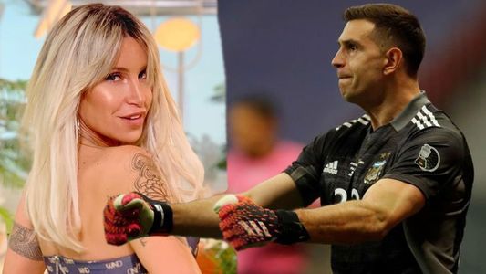 Flor Peña y un guiño sexy a Dibu Martínez en lencería: Mirá como te como