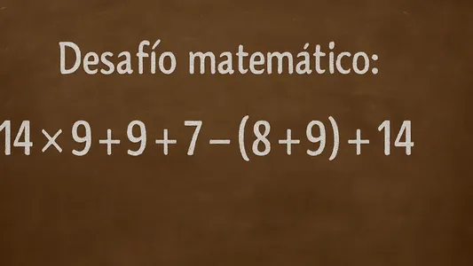 Desafío matemático: casi nadie lo resuelve antes de los 10 segundos