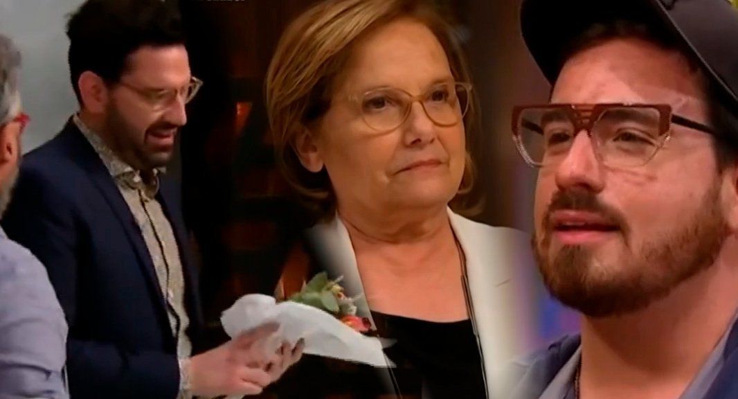 Fede Bal en Masterchef Celebrity: le regaló flores a Damián Betular e hizo una salsa tetrabrik