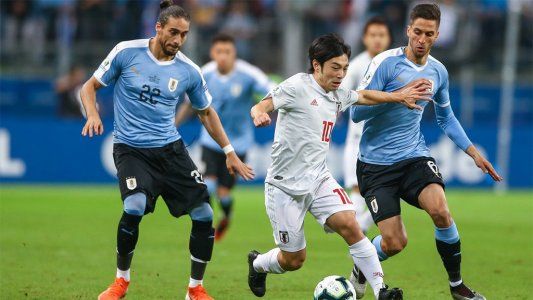 Uruguay y Japón protagonizaron el mejor partido de la Copa América y empataron 2-2
