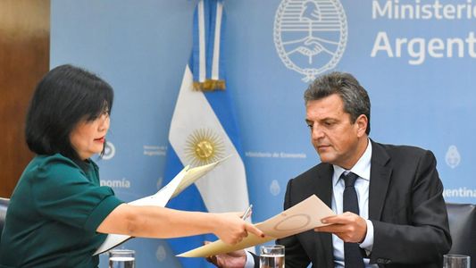 Sergio Massa anunció que Argentina recibirá US$ 350 millones del BID para fortalecer la acción climática
