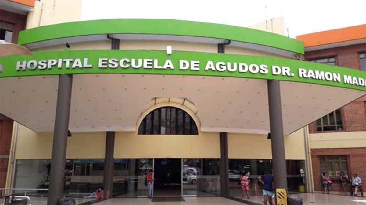 HospitalEscuela y de Agudos Dr. Ramón Madariaga donde murió la mujer por dengue. (Foto:Misiones Online)