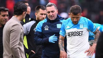 Malas noticias para Racing: se confirmó la lesión de Vecchio