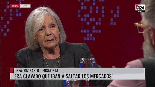 Para Sarlo,  Macri hizo todo mal y cuestionó al Gobierno por no tener calle