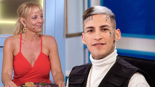 Jimena Monteverde le pasó factura en vivo a L-gante