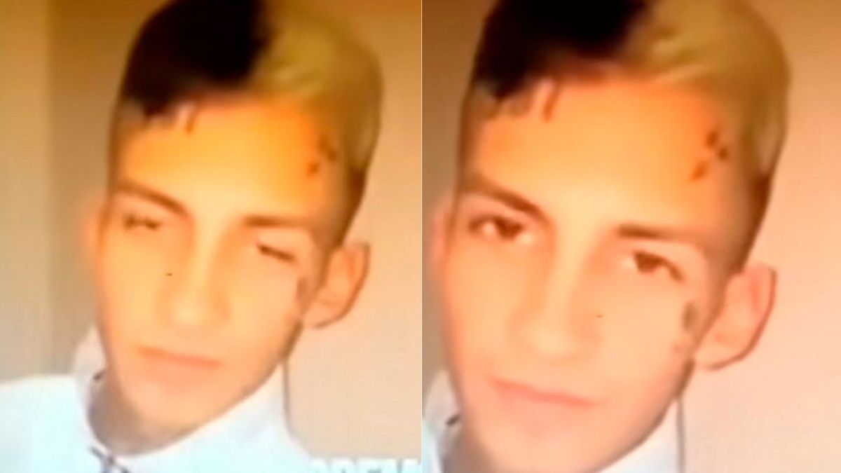 Se filtró un video de L-Gante con un comportamiento extraño antes de un show