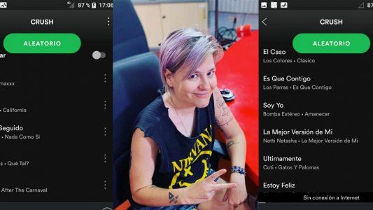 Armó una carta de amor con títulos de canciones en Spotify y se hizo viral